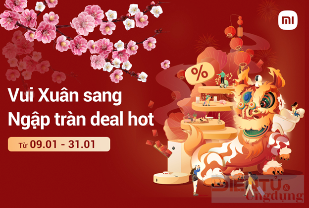 Xiaomi ưu đãi Tết đến 33%