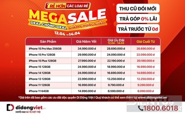 mega sale thang 4 deal chong deal