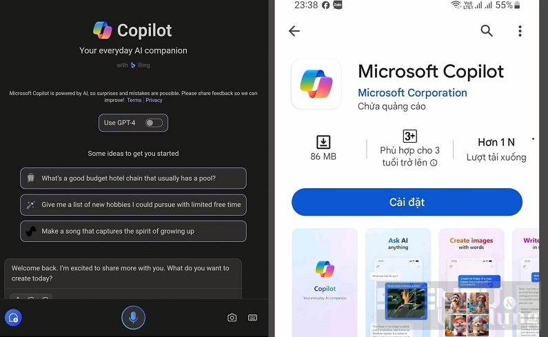 microsoft copilot tro ly ai cong nghe quyen nang