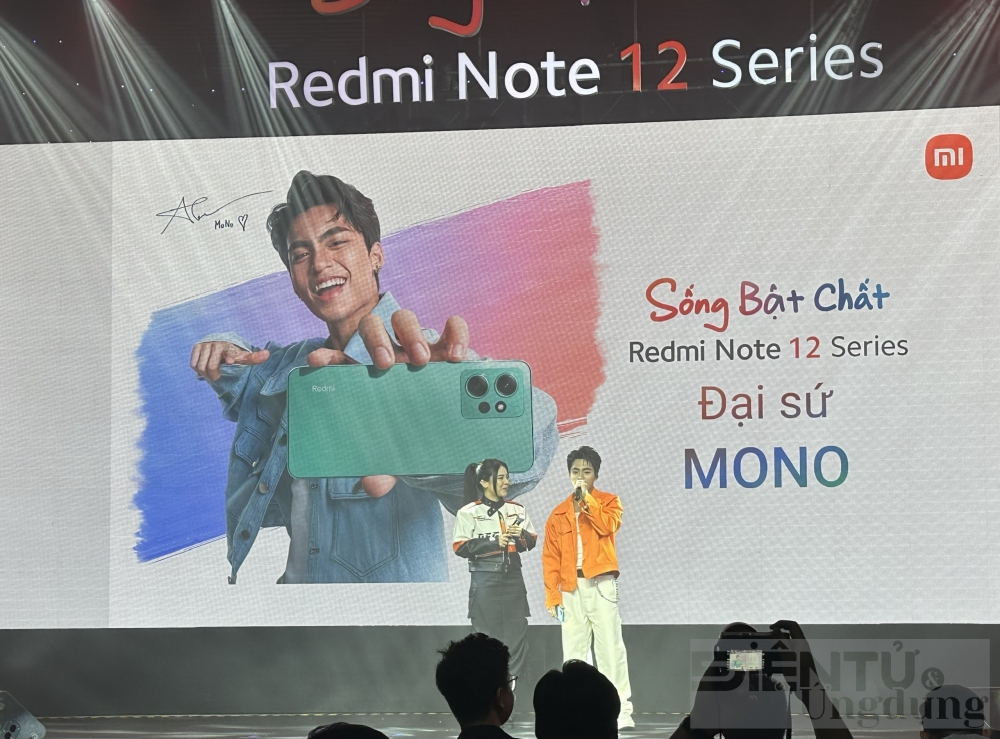 mono se dong hanh cung xiaomi redmi note 12 song bat chat