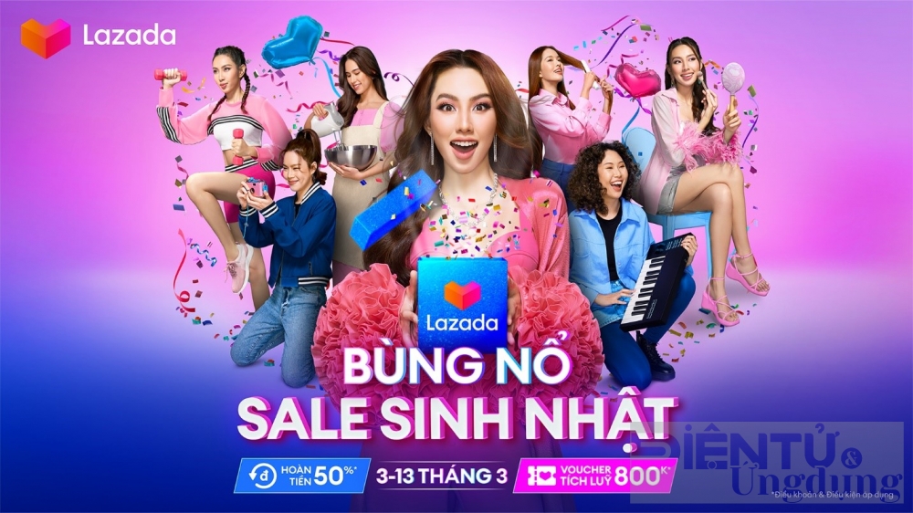 mono tro thanh dai su thuong hieu moi cua lazada viet nam