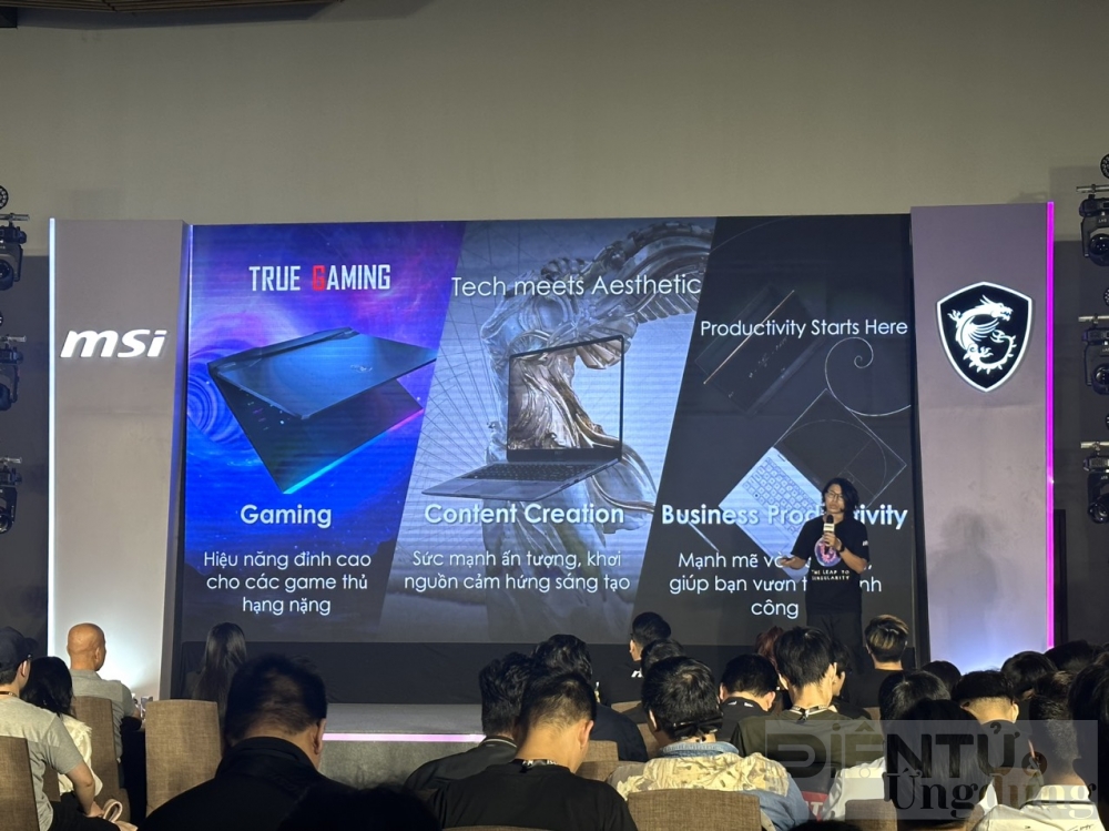 msi ra mat loat san pham laptop rtx 40 series moi
