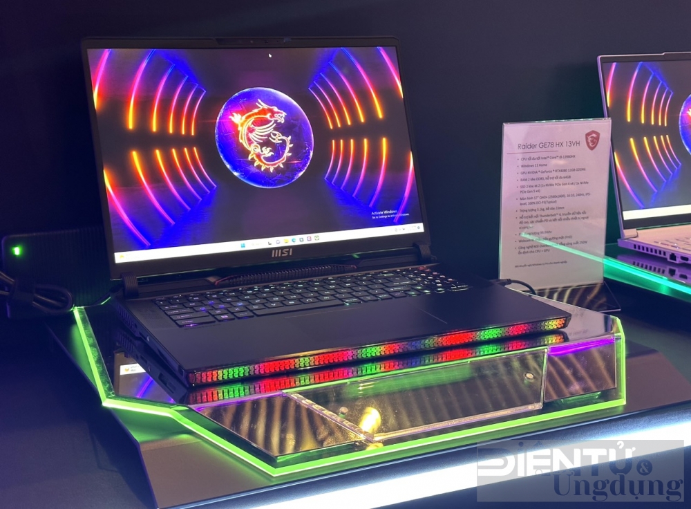 msi ra mat loat san pham laptop rtx 40 series moi
