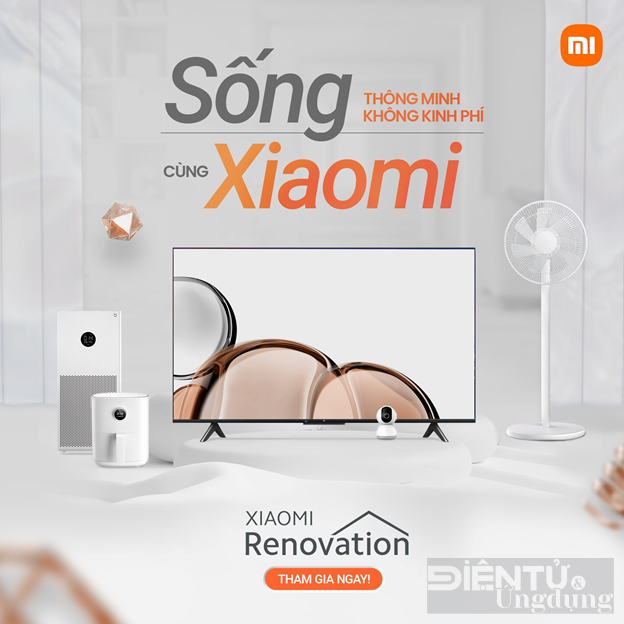 Nâng tầm sống với loạt thiết bị thông minh của Xiaomi