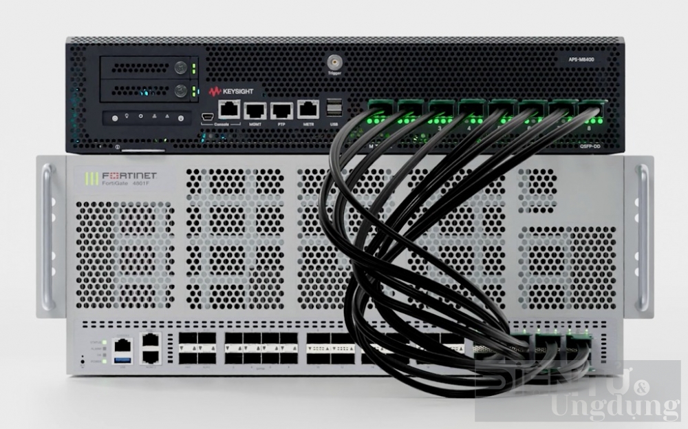 nen tang kiem thu 400ge cua keysight xac nhan kha nang chong ddos cua fortinet