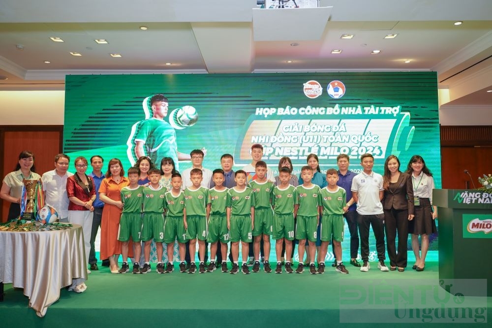 nestle milo dong hanh cung giai bong da nhi dong u11 toan quoc 2024