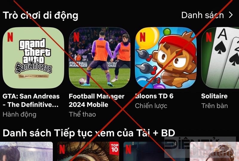 netflix bi yeu cau dung phat hanh game khong phep tai viet nam