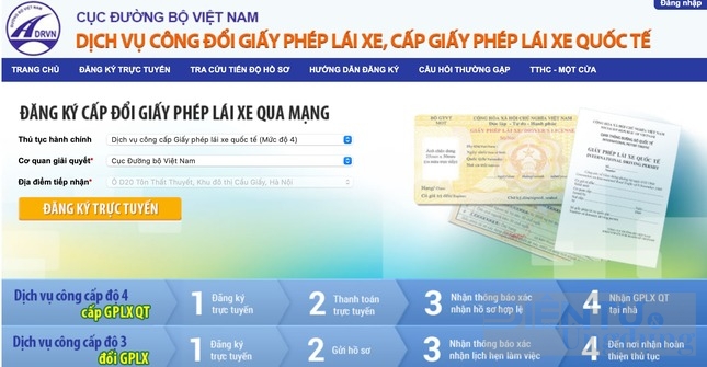 nguyen nhan va cach sua loi khong the tich hop giay phep lai xe vao vneid