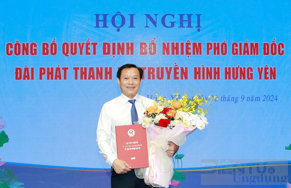 Nhà báo Bùi Hải Đăng được bổ nhiệm làm Phó Giám đốc Đài PTTH Hưng Yên