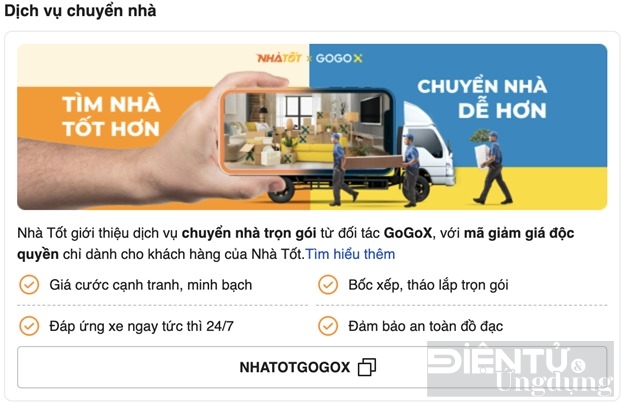 Nhà Tốt giới thiệu tính năng mới