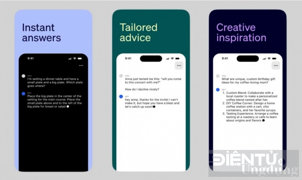 OpenAI ra mắt ứng dụng ChatGPT miễn phí dành cho iOS