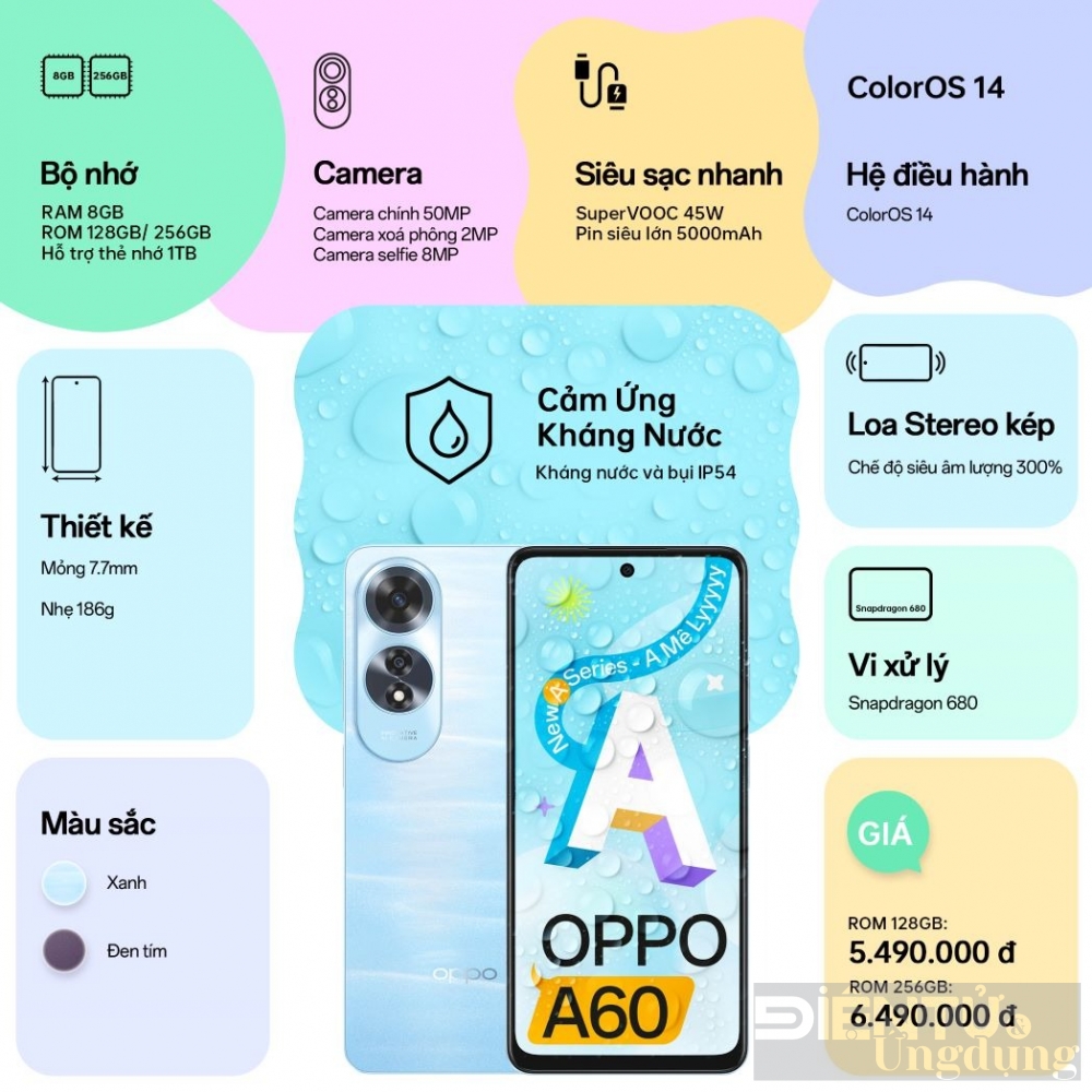 oppo a60 dien thoai danh cho genz chinh thuc trinh lang