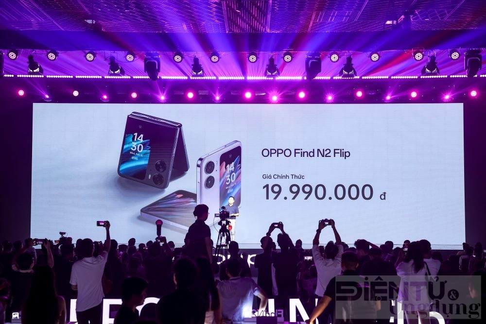 OPPO Find N2 Flip chính thức ra mắt với giá 19,99 triệu đồng kèm quà tặng trị giá 5 triệu đồng