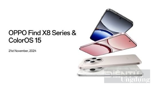 OPPO Find X8 Series sẽ ra mắt tại Việt Nam vào ngày 21/11 tới