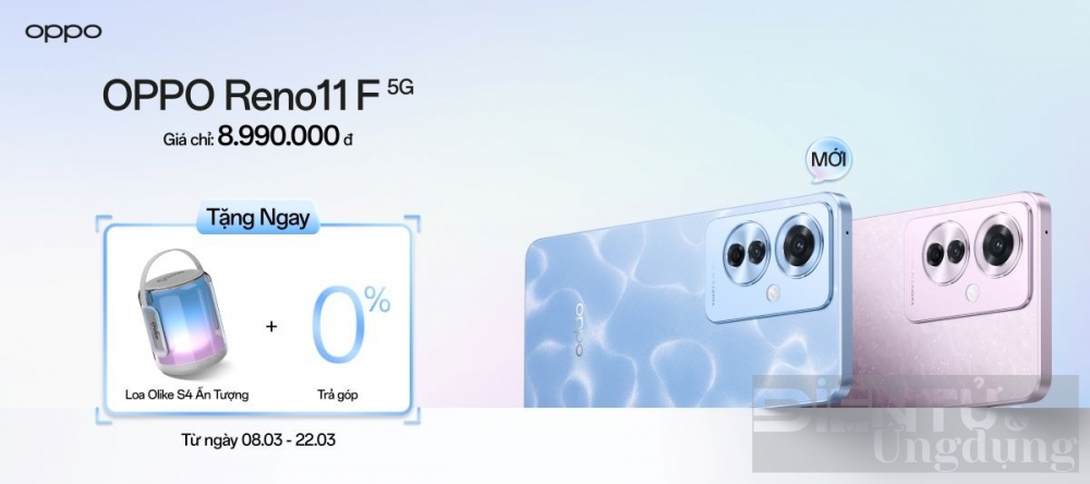 oppo reno11 f 5g chinh thuc mo ban tu ngay 83 uu dai dac biet giam 50 cho khach hang may man