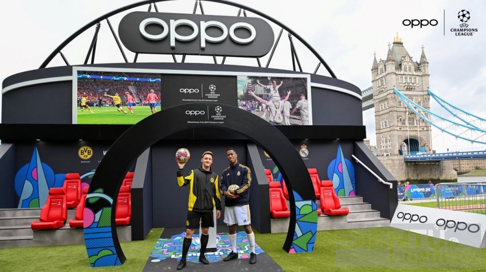 OPPO tổ chức nhiều hoạt động ý nghĩa trong khuôn khổ VCK UEFA Champions League 2024