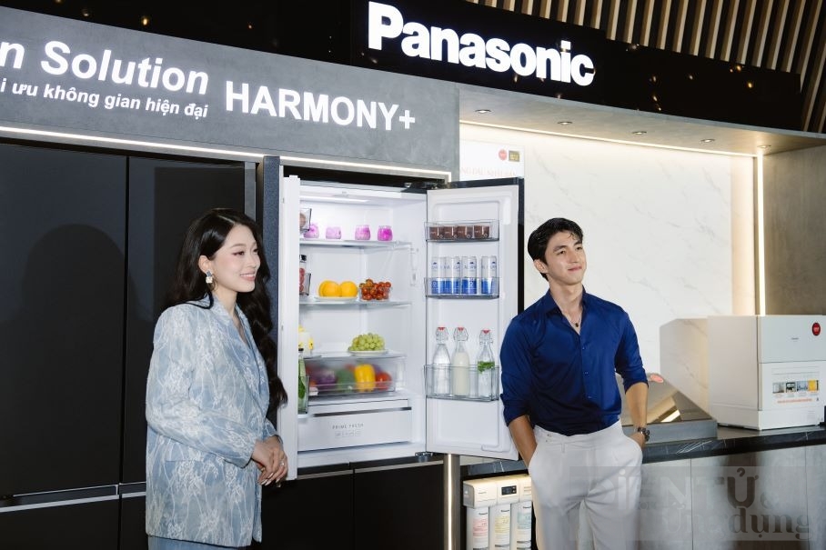 panasonic ra mat dong tu lanh harmony edition giup kien tao nen khong gian bep moi vua van va hai hoa hon