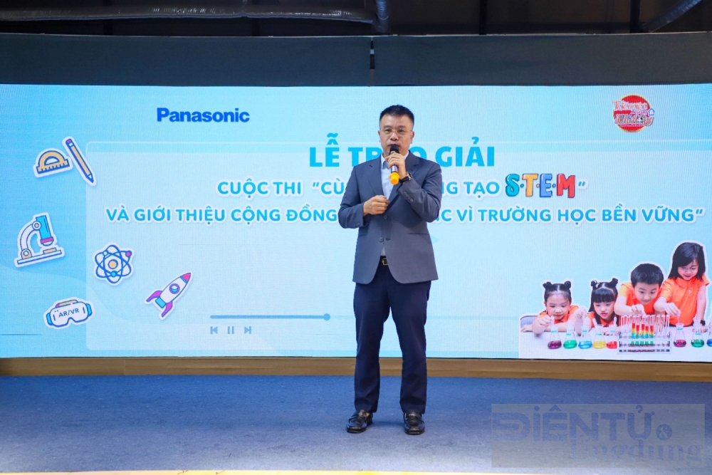 panasonic trao tai cuoc thi cung em sang tao stem