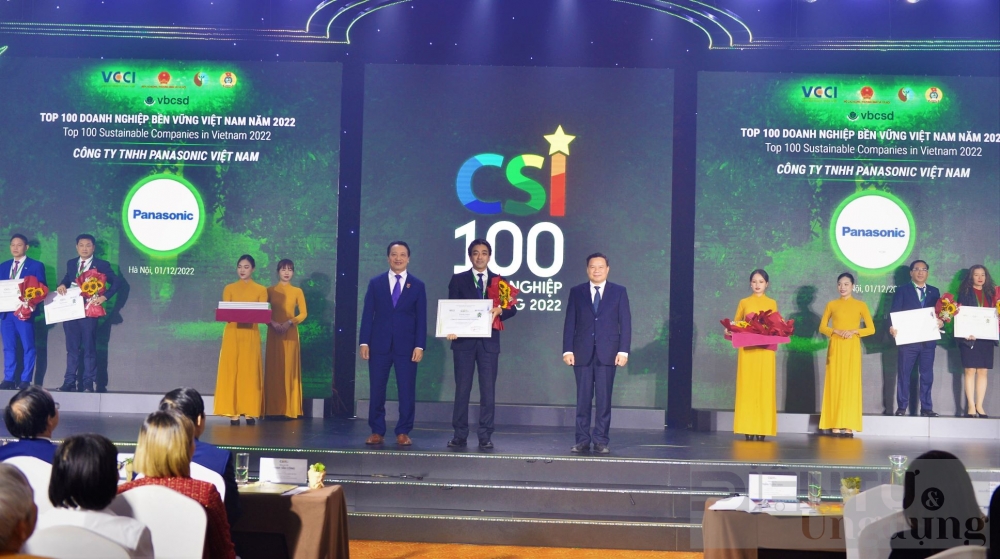 panasonic viet nam lot top 100 doanh nghiep ben vung nam 2022