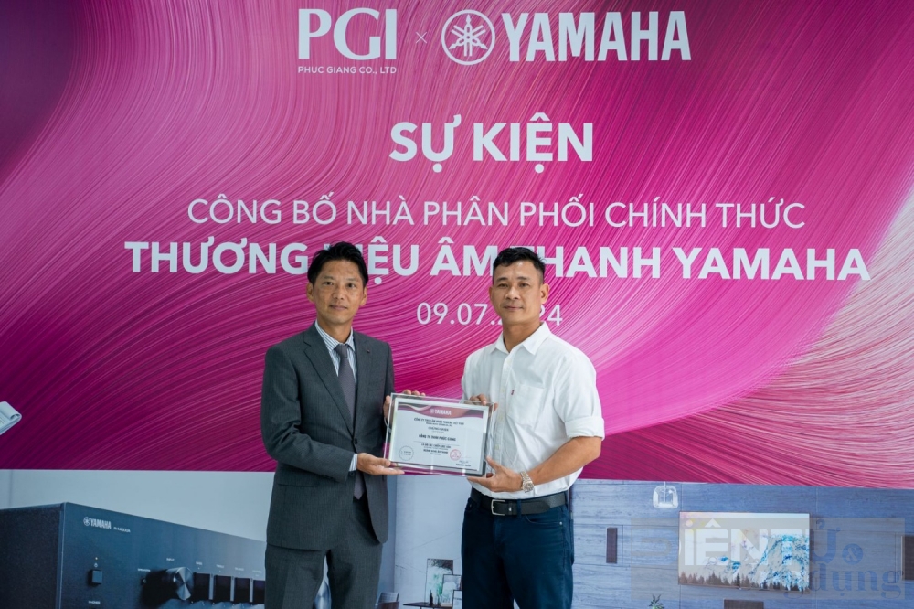 pgi chinh thuc tro thanh nha phan phoi nganh hang home audio solutions cua yamaha