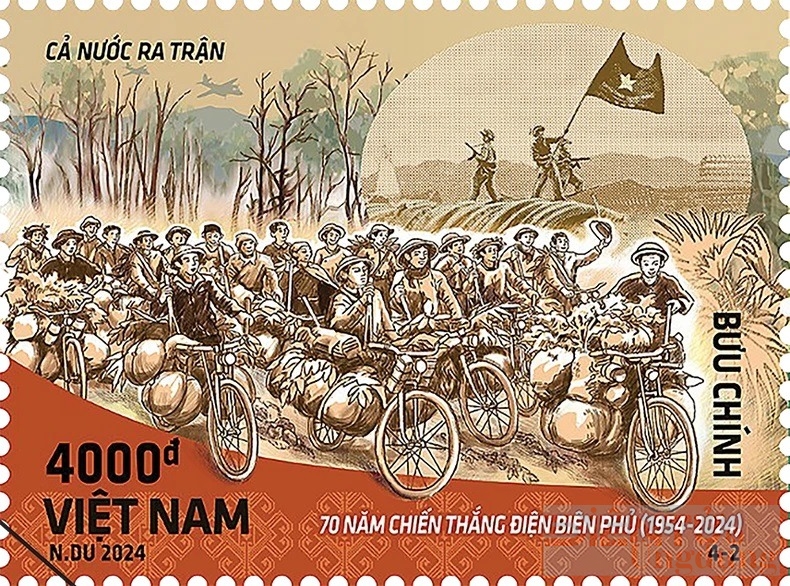 phat hanh bo tem ky niem 70 nam chien thang dien bien phu