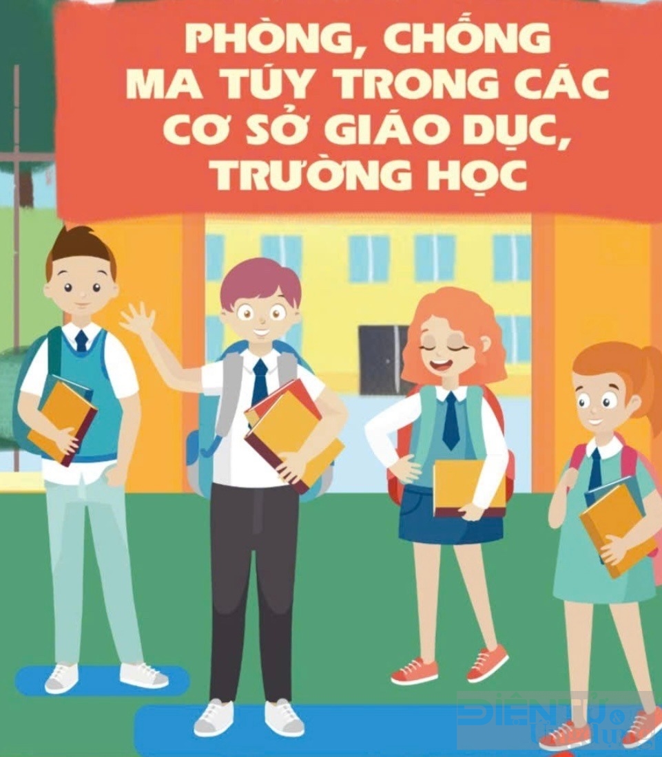 Phát hành tài liệu tuyên truyền “Phòng, chống ma túy trong các cơ sở giáo dục, trường học”