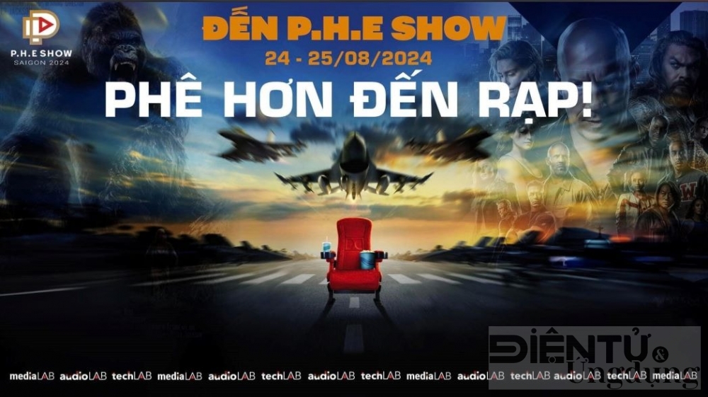 phe show trien lam chuyen ve thiet bi xem phim va giai tri se dien ra vao cuoi thang 8 nay