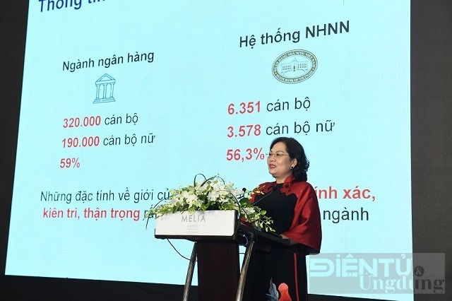 Phụ nữ có những phẩm chất phù hợp với ngành ngân hàng