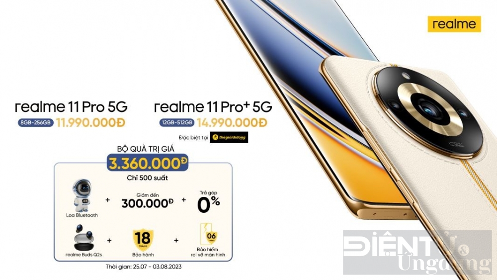 realme 11 series ra mat voi muc gia hap dan sieu pham tam trung hua hen tao nen con sot