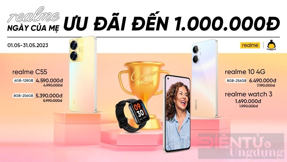 realme he lo nhieu thong tin thu vi