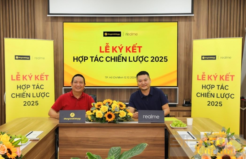 realme va mwg ky ket hop tac chien luoc nam 2025