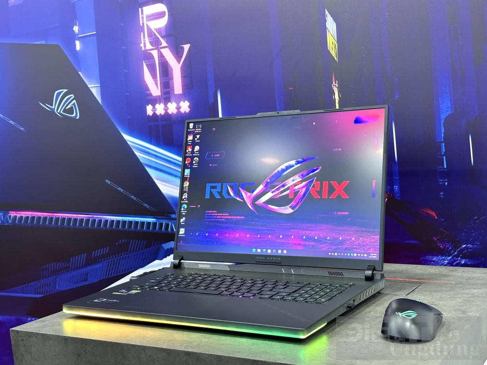 rog strix scar 18 laptop gaming dau tien su dung intel the he 13 va rtx 40 series