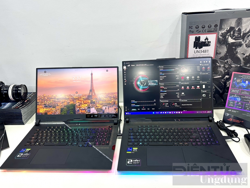 rog strix scar 18 laptop gaming dau tien su dung intel the he 13 va rtx 40 series