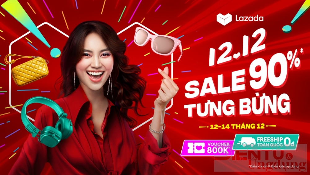 sale tung bung mung mua le hoi 1212 tren lazada