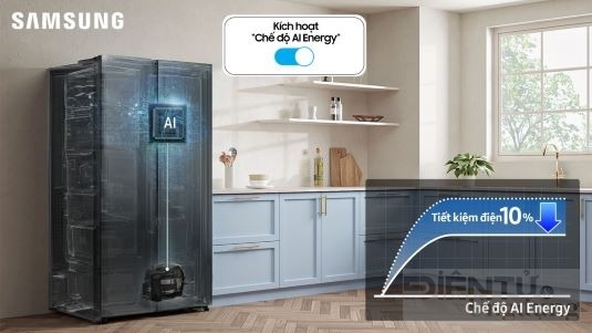 Samsung chính thức đưa công nghệ AI vào trong dòng tủ lạnh Side by Side thế hệ mới