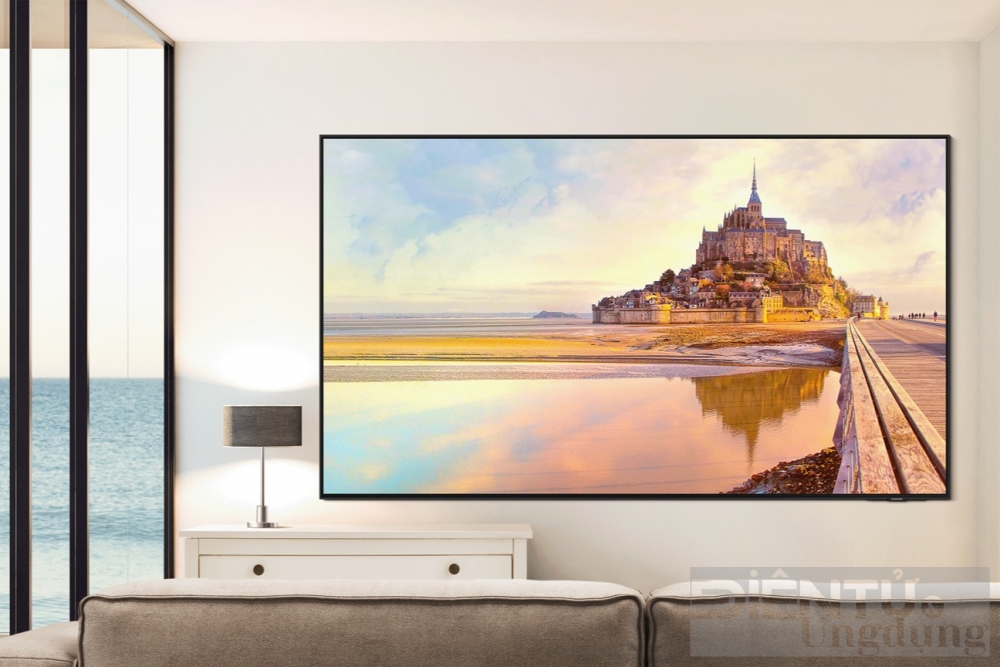 samsung duy tri vi the dan dau cua dong tv cuc dai 98inch bang loat san pham moi