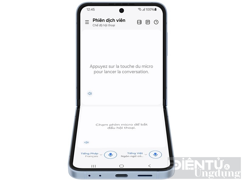 samsung galaxy z flip6 qua hitech cho quy co