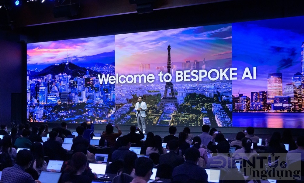 samsung ra mat dong thiet bi gia dung thong minh moi tai su kien welcome to bespoke ai