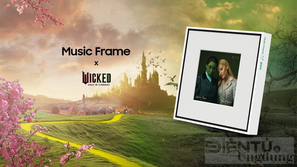 samsung ra mat loa tranh music frame phien ban gioi han