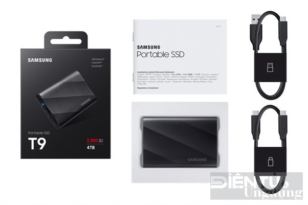 Samsung ra mắt ổ cứng di động hiệu suất cao SSD T9