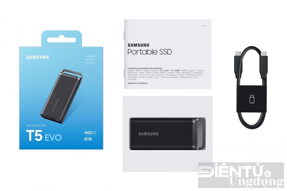 samsung ra mat o cung di dong ssd t5 evo sieu khung 8tb