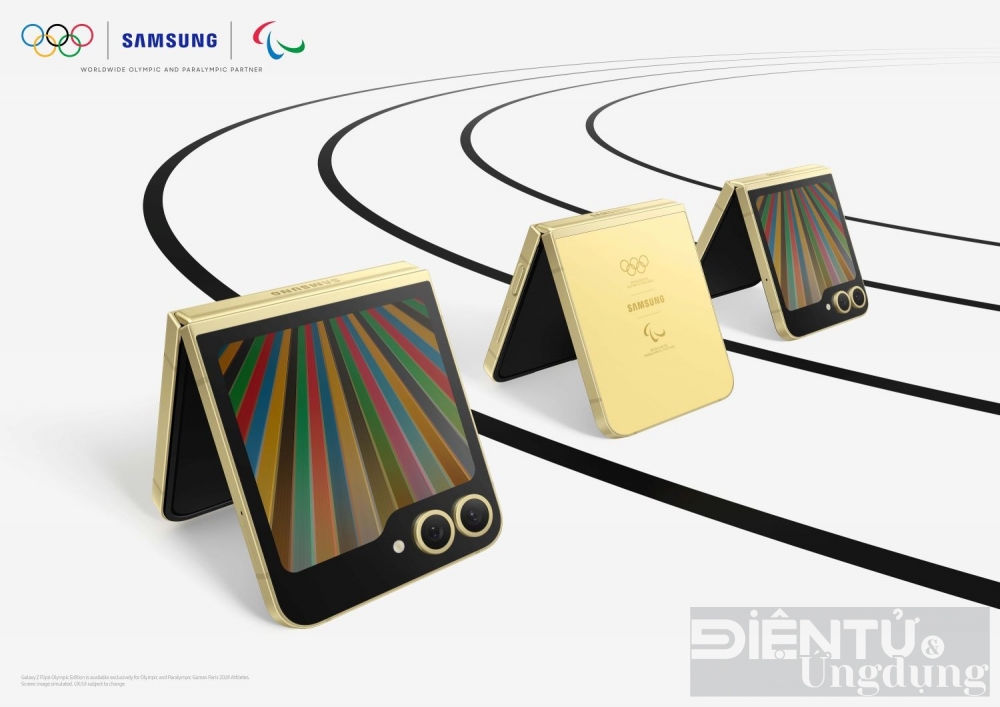 samsung ra mat phien ban gioi han galaxy z flip6 olympic edition