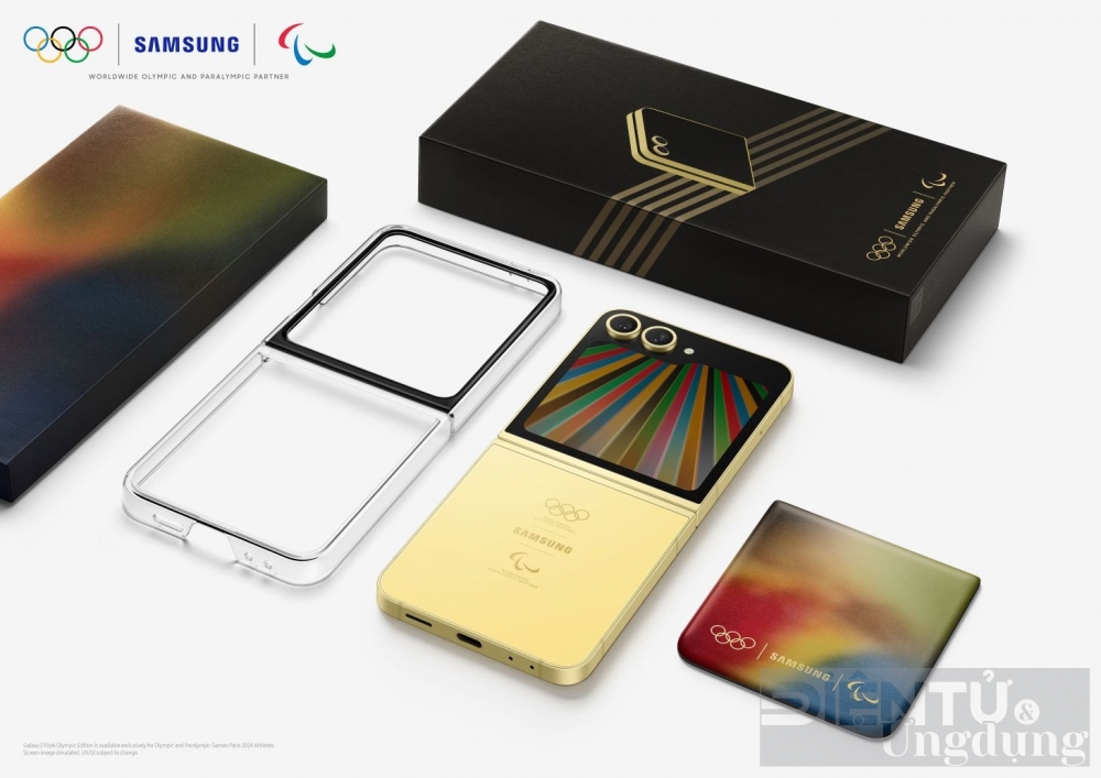 samsung ra mat phien ban gioi han galaxy z flip6 olympic edition