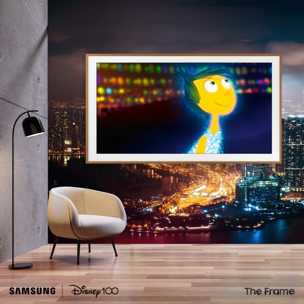 samsung ra mat phien ban the frame disney100