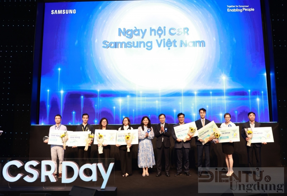 samsung viet nam lan dau tien to chuc ngay hoi csr day