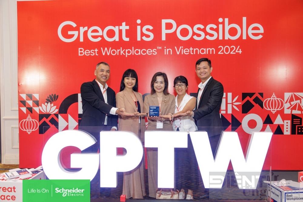 schneider electric viet nam thang hang tai giai thuong best workplaces