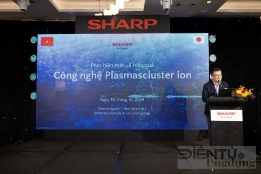 Sharp công bố nghiên cứu công nghệ Plasmacluster và loạt sản phẩm máy lọc không khí mới