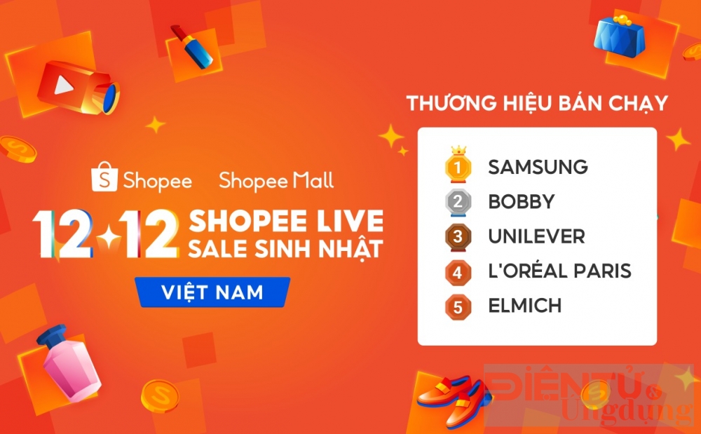 shopee lap ky luc moi trong ngay 1212