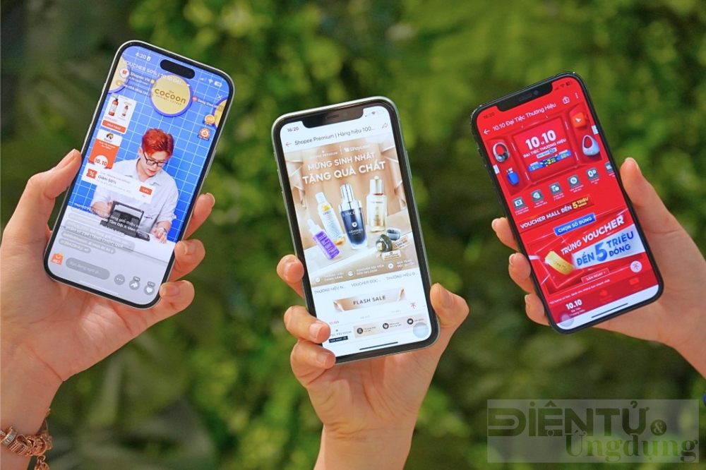 sieu sale 1010 ghi nhan luong nguoi dung shopee mall tang gap 17 lan