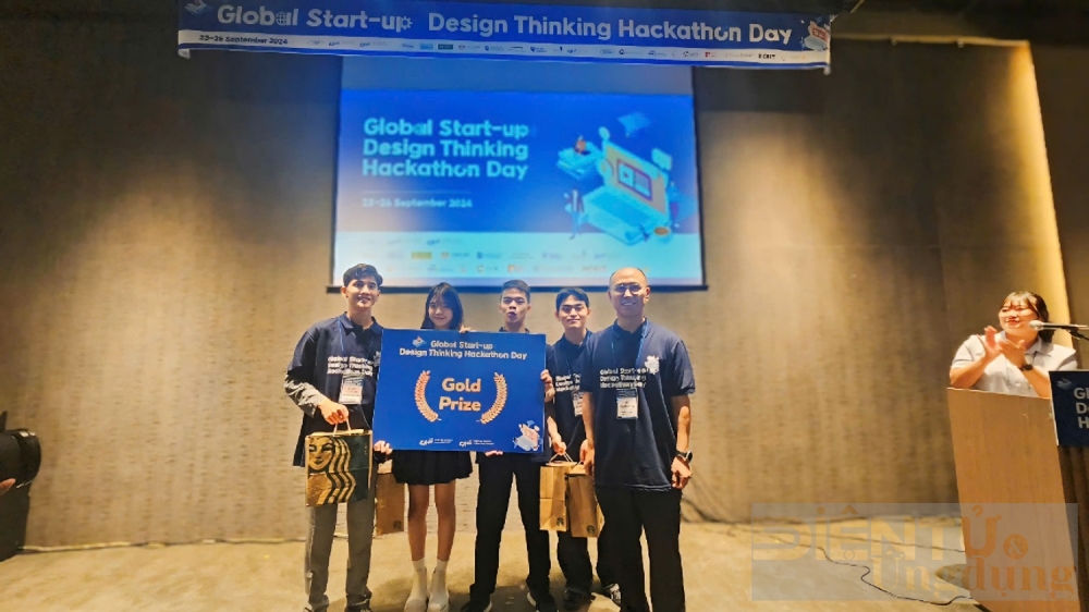 sinh vien viet nam toa sang tai global start up design thinking hackathon 2024